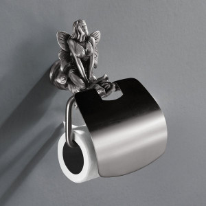 Держатель туалетной бумаги Art&Max Fairy (AM-0989-T) серебро