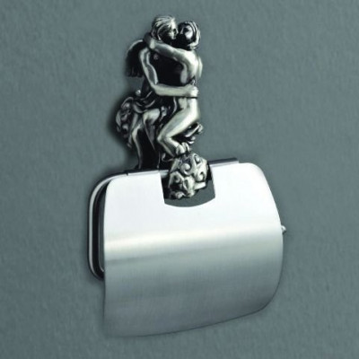 Держатель туалетной бумаги Art&Max Romantic (AM-0819-T) серебро