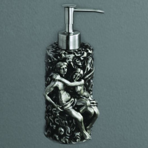 Дозатор для жидкого мыла Art&Max Romantic (AM-0081A-T) серебро (настольный)