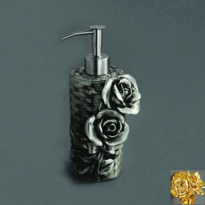 Дозатор для жидкого мыла Art&Max Rose (AM-0091A-Do) золото (настольный)