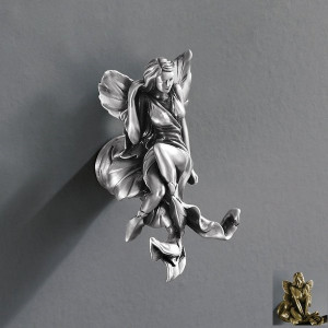 Крючок Art&Max Fairy (AM-0982-B) бронза (двойной)