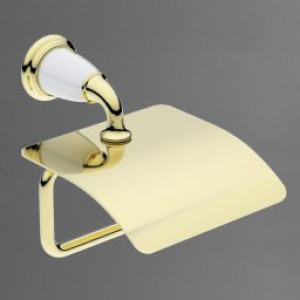 Держатель туалетной бумаги подвесной ART&MAX BIANCHI AM-E-3683AW золото
