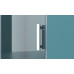 Душевая дверь BELBAGNO KRAFT-B-12-60/30-C-Cr-R (90 см) (правая) прозрачное стекло