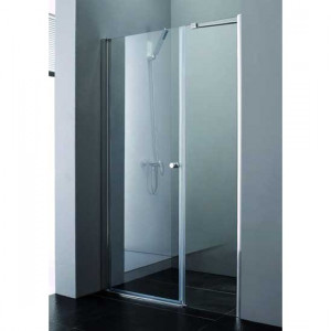 Душевая дверь Cezares Elena B11 (100 см) 30+70 (левая) текстурное стекло
