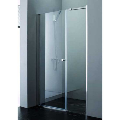 Душевая дверь Cezares Elena B11 (150 см)  60+90 прозрачное стекло