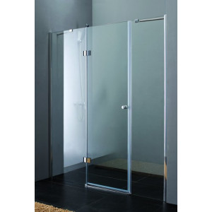 Душевая дверь Cezares Verona B13 (120 см) 30+60/30 (левая) текстурное стекло