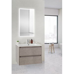 Мебель для ванной комнаты BelBagno KRAFT 39-600/390-2C-SO-PG Pietra Grigio