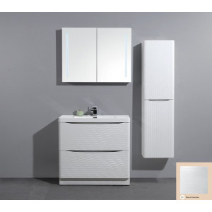 Мебель для ванной Belbagno Ancona-N (ANCONA-N-800-2C-PIA-BF) белый/серый