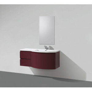 Мебель для ванной Belbagno Prospero (PROSPERO-1200-3C-SO-RB-LEFT) (левая) красный