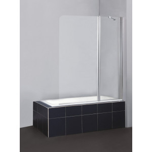 Шторка для ванной BelBagno Sela V11 (120x140) прозрачное стекло