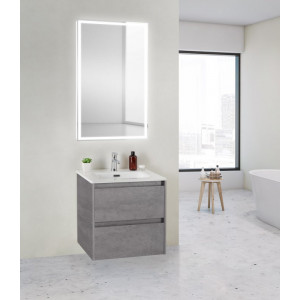 Мебель для ванной комнаты BelBagno KRAFT 39-500/390-2C-SO-CG Cemento Grigio