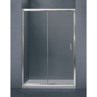 Душевая дверь BelBagno Uno BF-1 (155 см) прозрачное стекло