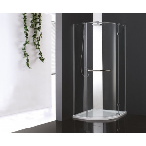 Душевой уголок Cezare Bergamo R1 Arco (R) (100x100) прозрачное стекло