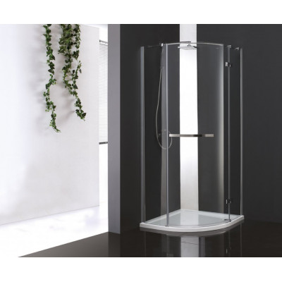 Душевой уголок Cezare Bergamo R1 Arco (R) (100x100) прозрачное стекло