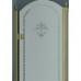Душевой уголок Cezares Retro P1 (90x90) (правый) матовое стекло с прозрачным узором (золото)