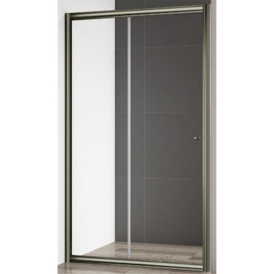 Душевая дверь Cezares Giubileo BF1 (140) прозрачное стекло (бронза)