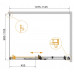 Душевой уголок Cezares Stylus Soft AH1 (110x100) прозрачное стекло