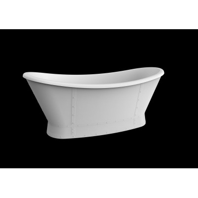 Акриловая ванна BelBagno (BB33-CF36) (168x78) Серый матовый