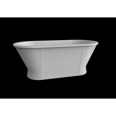 Акриловая ванна BelBagno (BB35-CF36) (168x78) Серый матовый